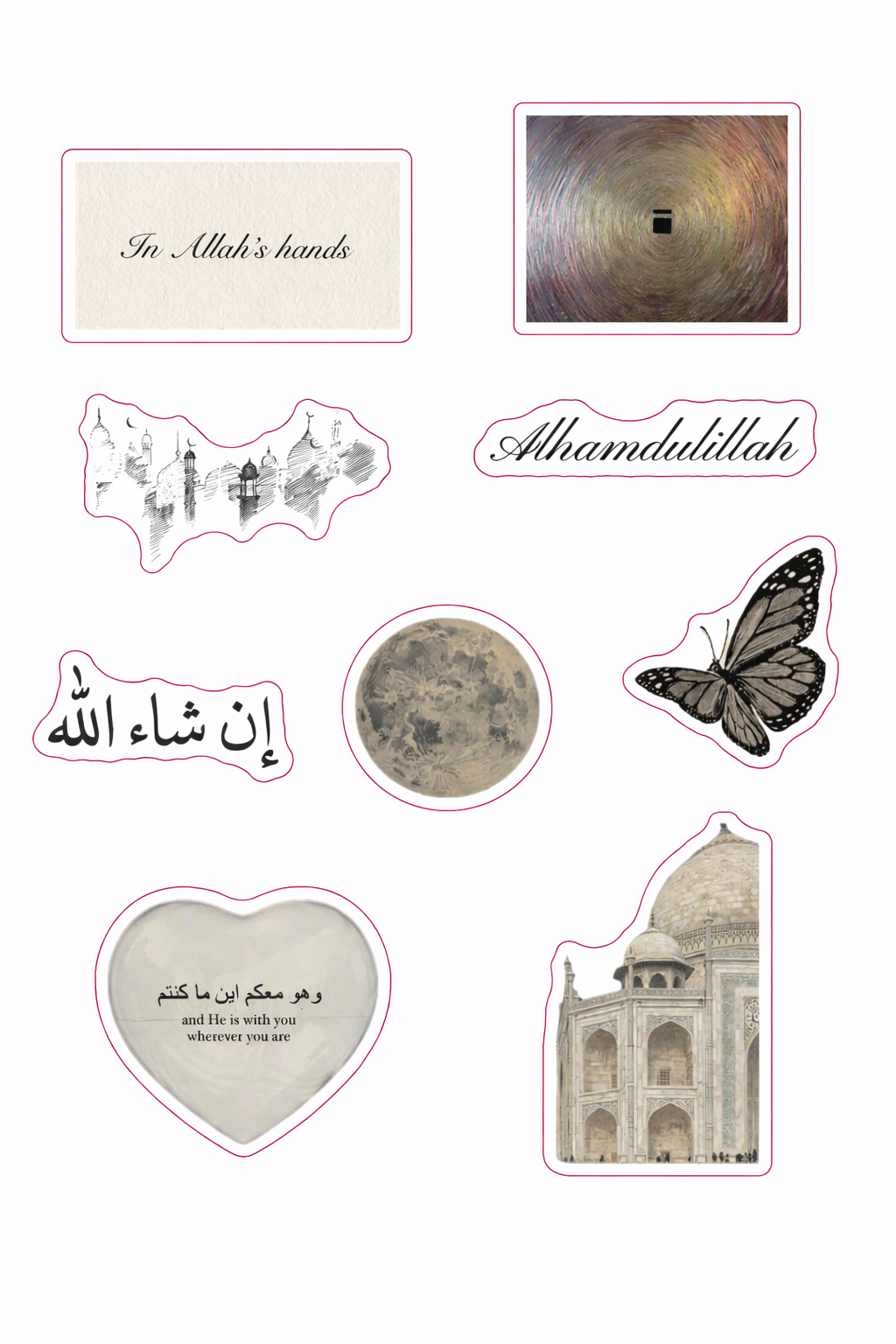 Islamic 3D Sticker Pack