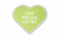 Iced Matcha Lattes 3D Metal Sticker