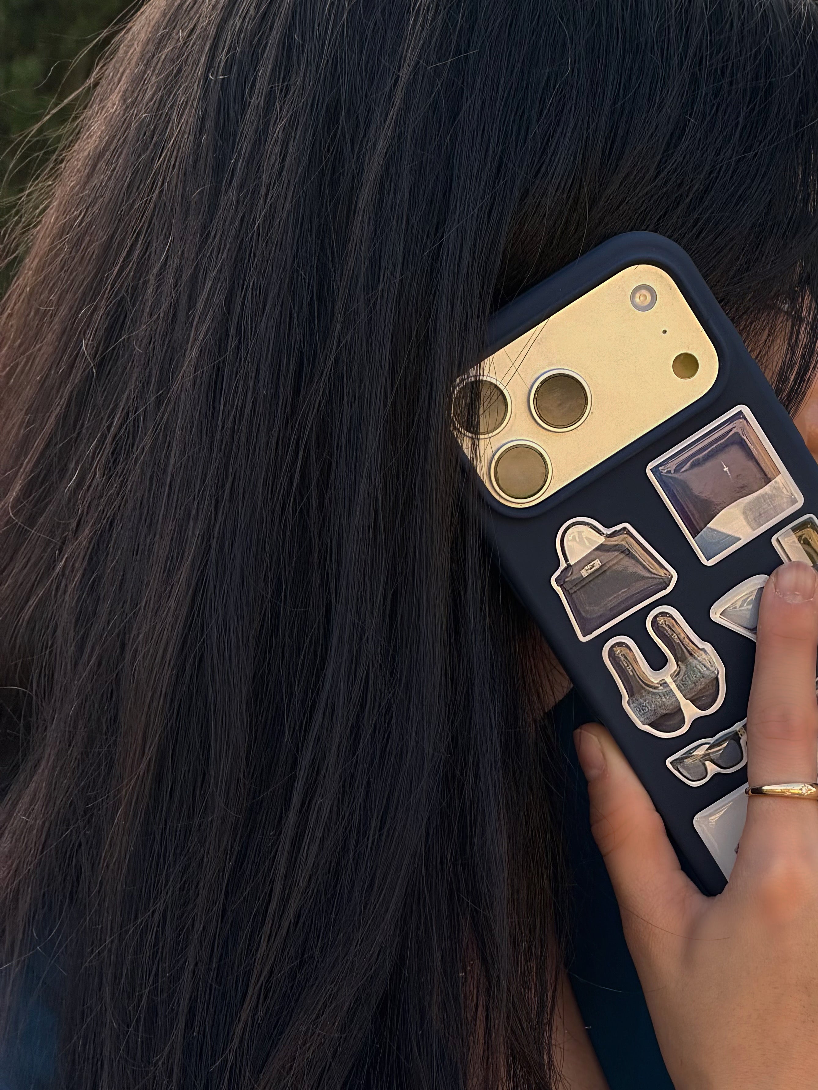 Navy 3D Sticker Pack