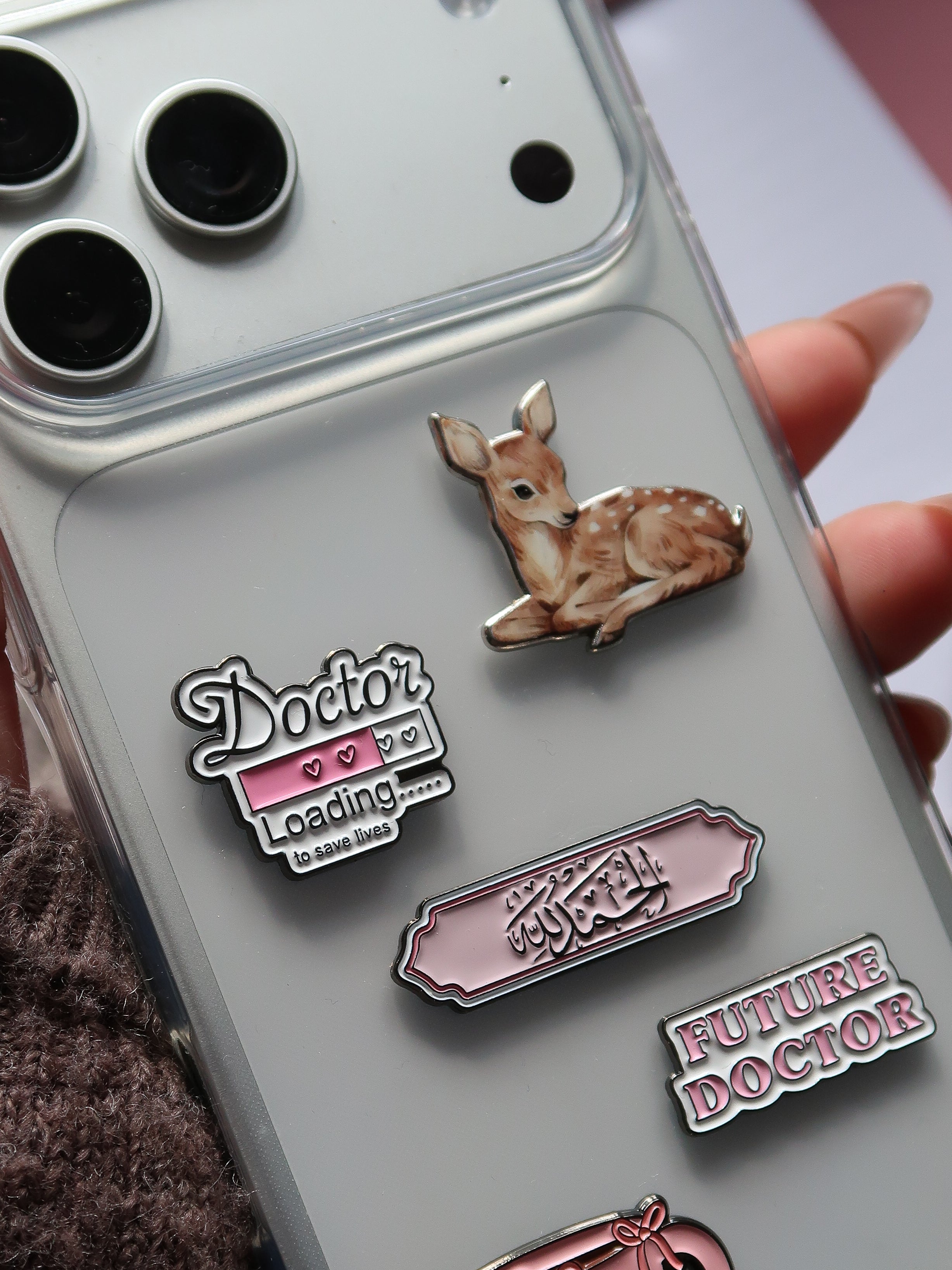 Alhamdulilah 3D Metal Sticker