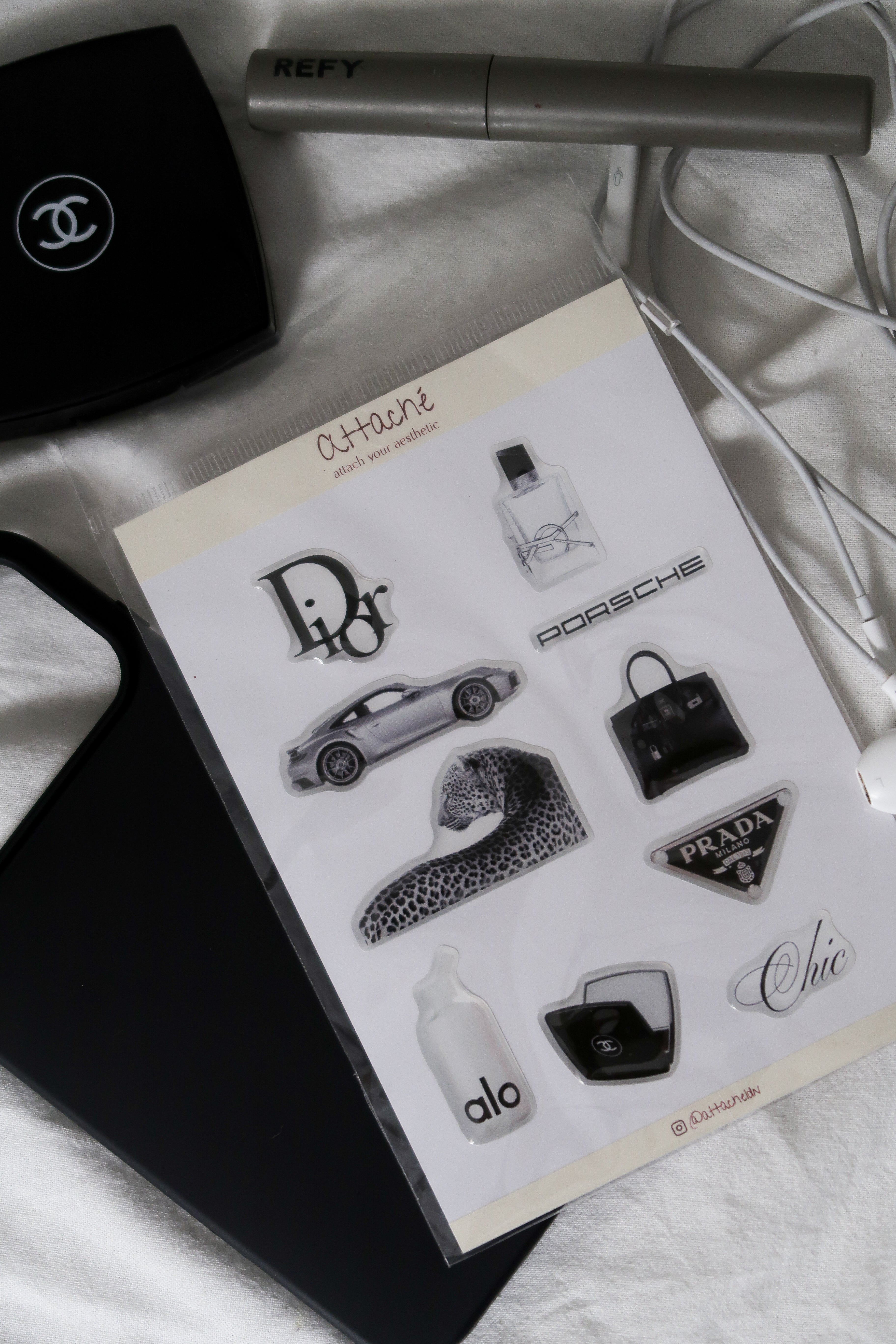 Luxury Aesthetic 3D Sticker Pack